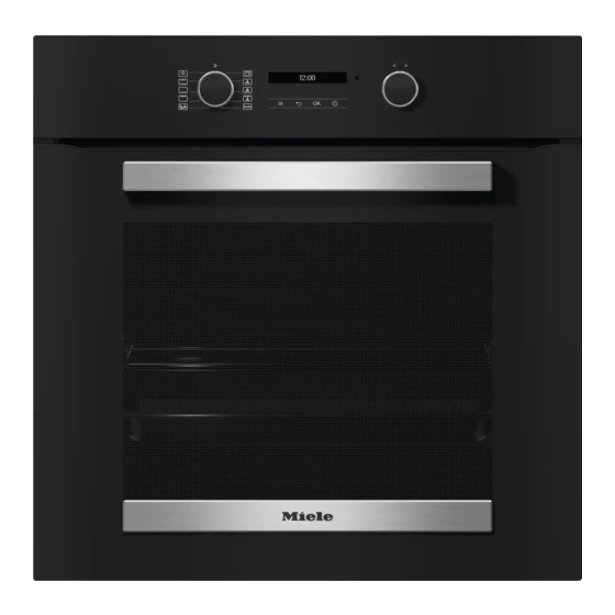 Miele H 2465 B Gebruiks- En Montagehandleiding