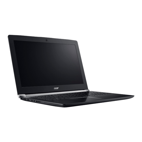 Acer Aspire V 15 Nitro VN7-593G Gebruikershandleiding