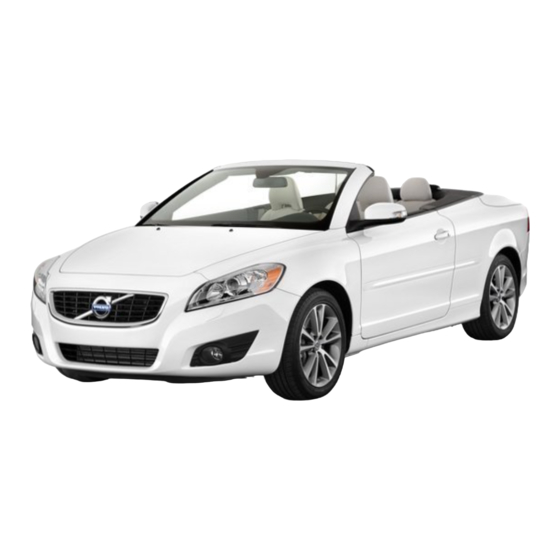 Volvo C70 2012 Snelgids