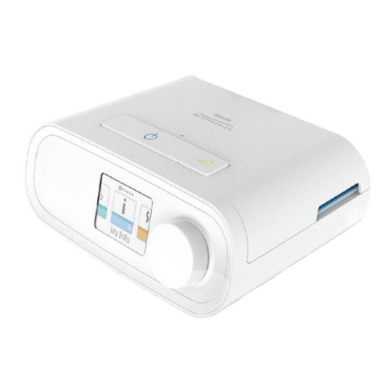 Philips Respironics DreamStation BiPAP Pro Gebruikshandleiding