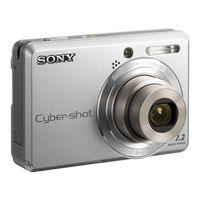 Sony Cyber-shot DSC-S730 Gebruiksaanwijzing