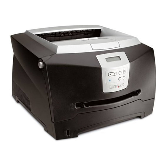 Lexmark E340 Gebruikershandleiding