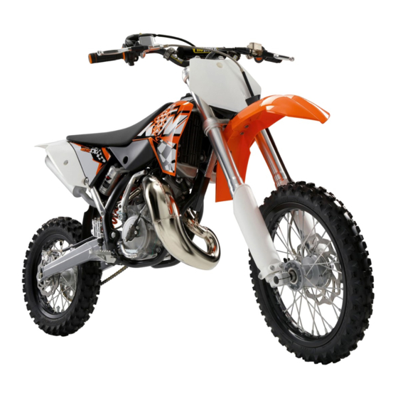 KTM 65 SX 2011 Bedieningshandleiding