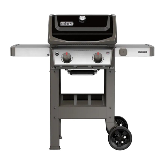 Weber GENESIS II E-210 Gebruikershandleiding