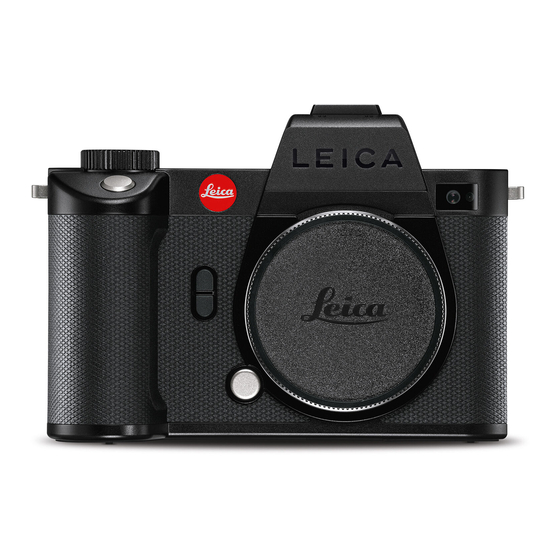 Leica SL2-S Beknopte Handleiding