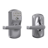 Schlage FE595 Installatiehandleiding