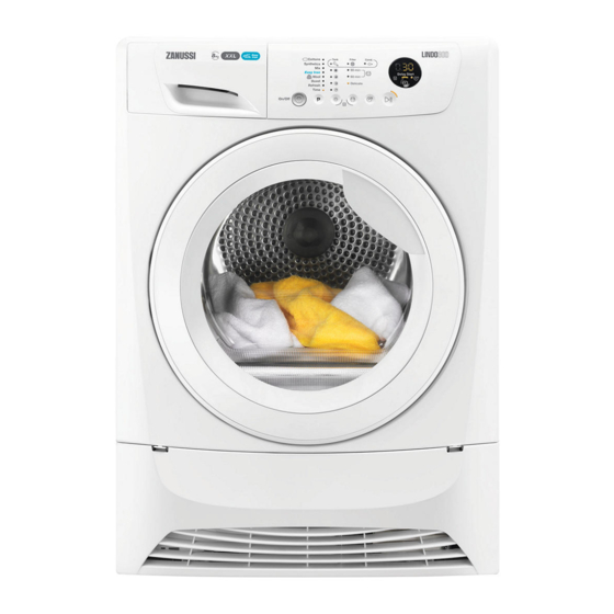 Zanussi ZDC8203W Gebruiksaanwijzing