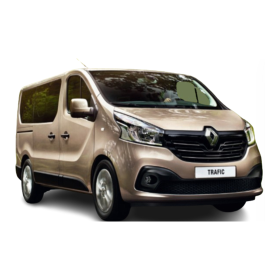 Renault TRAFIC 2018 Instructieboekje