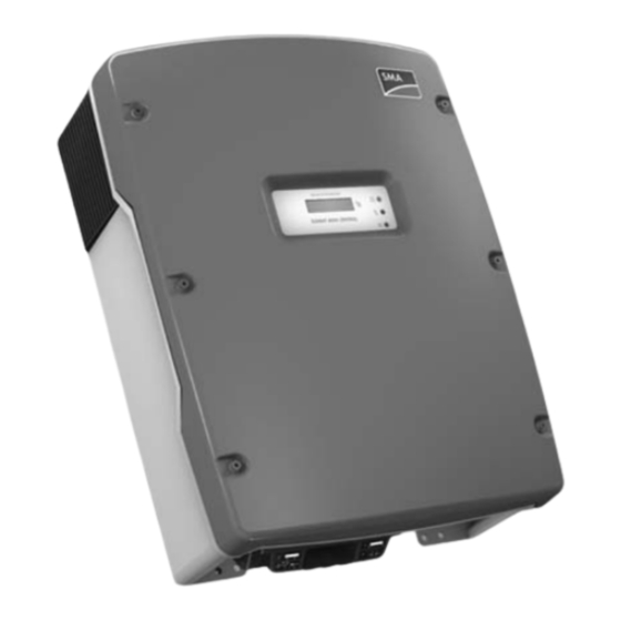 SMA SUNNY MINI CENTRAL 4600A Installatiehandleiding