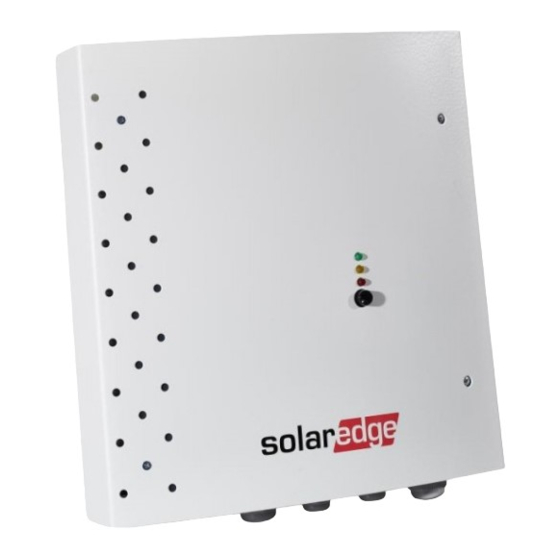 Solar Edge Smart energy heet water Installatiehandleiding