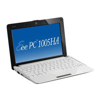 ASus Windows XP Edition Eee PC 1005HA Gebruikershandleiding