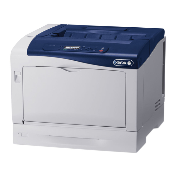 Xerox Phaser 7100 Gebruikershandleiding