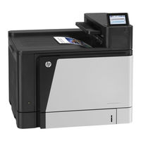 HP COLOR LASERJET ENTERPRISE M855dn Gebruikershandleiding