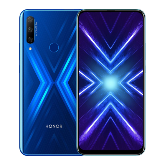 honor 9X Gebruikershandleiding