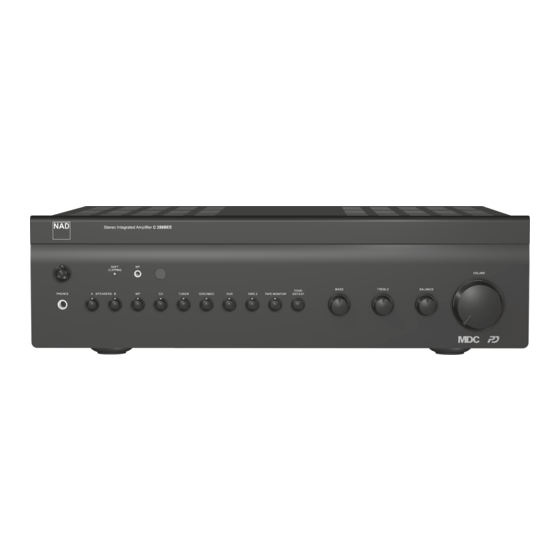 NAD C 356BEE Gebruikershandleiding