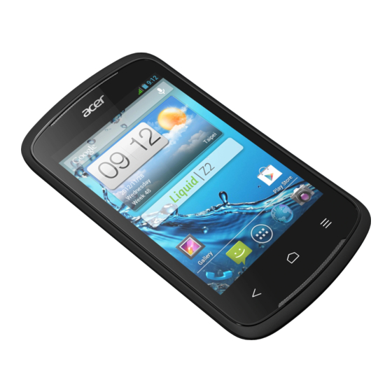 Acer Liquid Z2 Duo Gebruikershandleiding