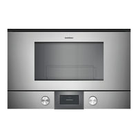 Gaggenau BMP 224 Gebruiksaanwijzing