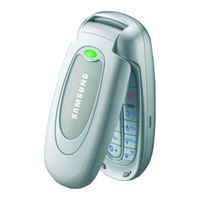 Samsung SGH-X480C Gebruiksaanwijzing