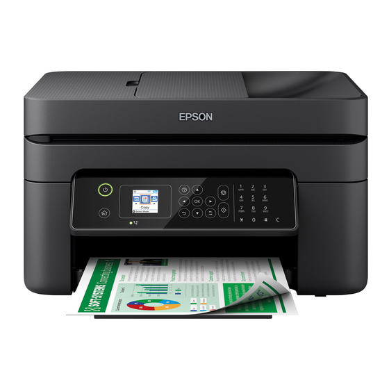 Epson WF-2840 Series Gebruikershandleiding