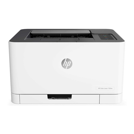 HP Color Laser 150 Series Gebruikershandleiding