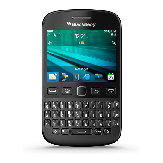 Blackberry 9720 Gebruikershandleiding