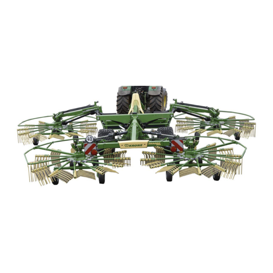 Krone Swadro TC 1370 Originele Handleiding