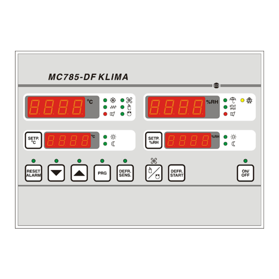 VDH Products MC 785-DF KLIMA Gebruiksaanwijzing