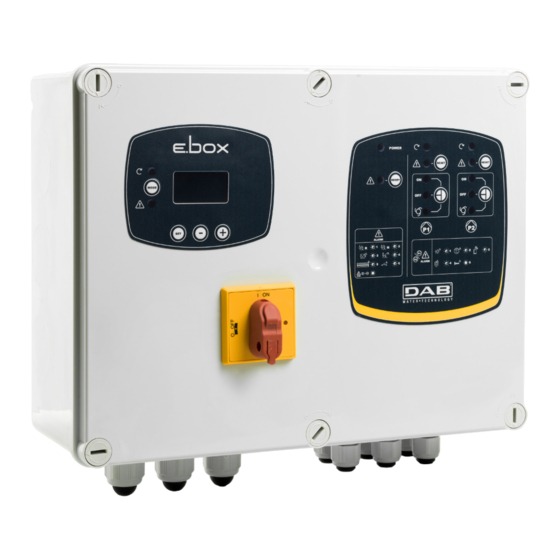 DAB E.Box Plus Instructies Voor Installatie En Onderhoud