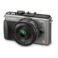 Panasonic LUMIX DMC-GX1 Gebruiksaanwijzing