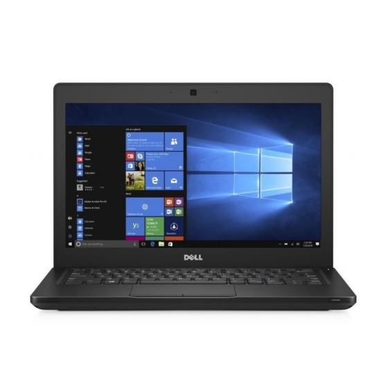 Dell Latitude 5280 Gebruikershandleiding