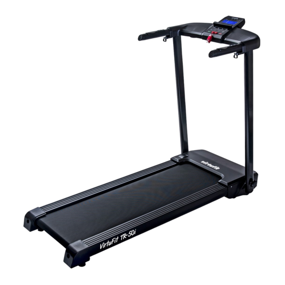 VirtuFit Opvouwbare TR-50i Loopband Gebruikershandleiding