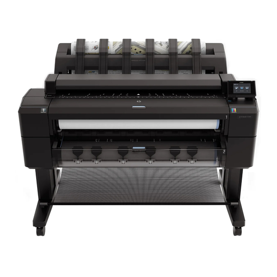 HP DesignJet T2500 Series Gebruikershandleiding