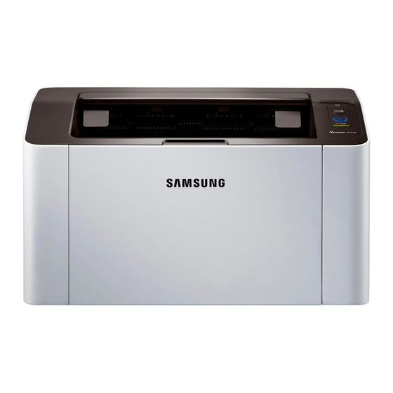 Samsung Xpress M202 Series Gebruikershandleiding