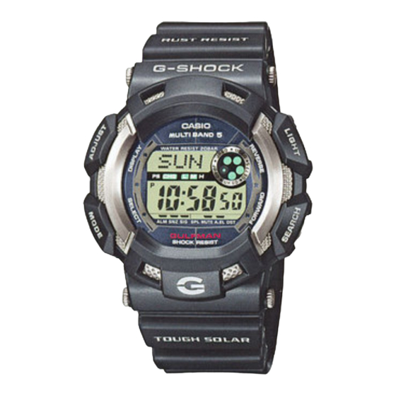 Casio 3089 Gebruiksaanwijzing