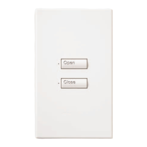 Lutron seeTouch SO-1B Installatiegids