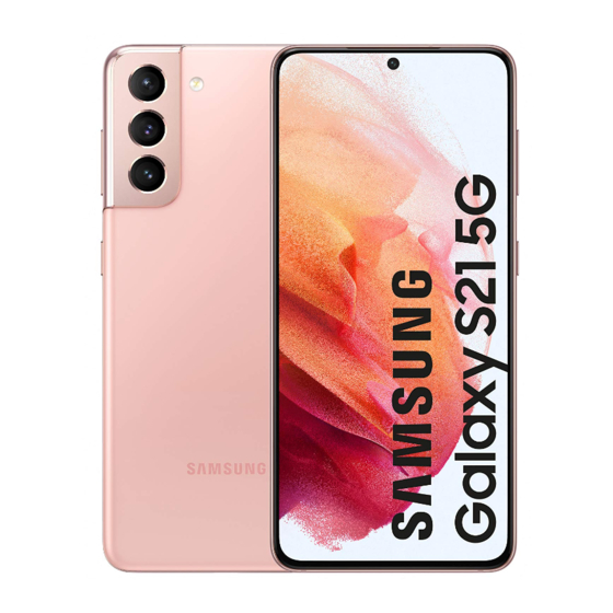 Samsung SM-G991B/DS Gebruiksaanwijzing