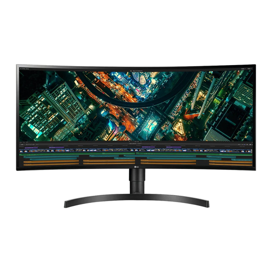 LG 34WL85C Gebruikershandleiding