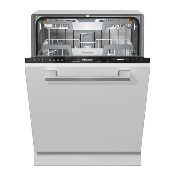 Miele G 7473 Gebruiksaanwijzing