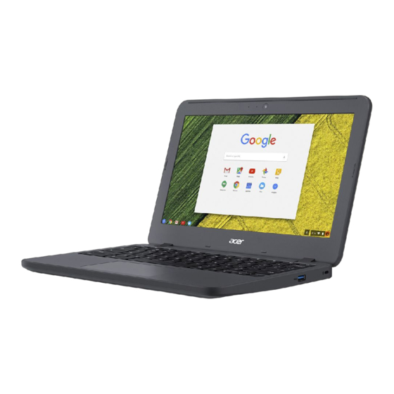 Acer Chromebook 11 N7 Gebruikershandleiding