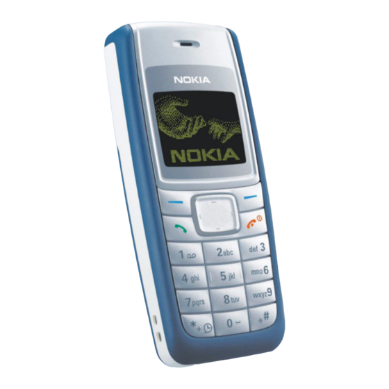 Nokia 1110 Gebruikershandleiding