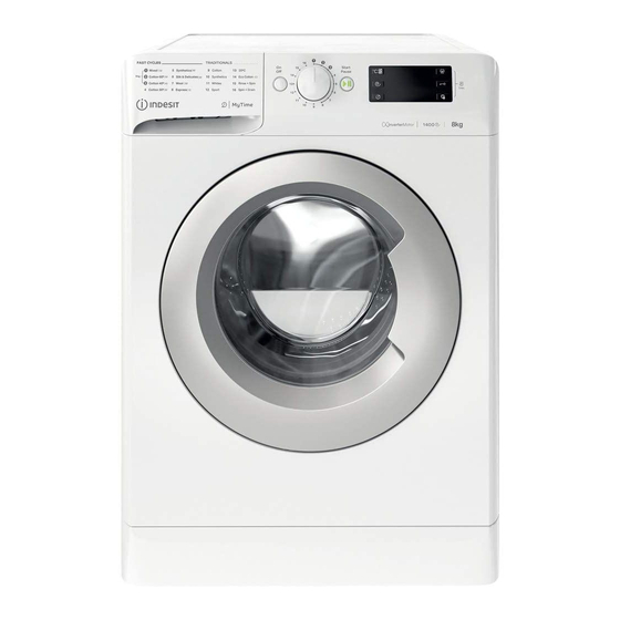 Indesit MTWE 81483 W BE Beknopte Handleiding