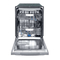 Midea MDT24H3AST - 24" Ingebouwde Vaatwasser Handleiding