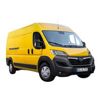 Opel Movano 2021 Gebruikershandleiding