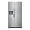 Frigidaire FRSS2623AS - 25.6 Cu. Ft. 36'' Standard Diepte Side by Side Koelkast Handleiding