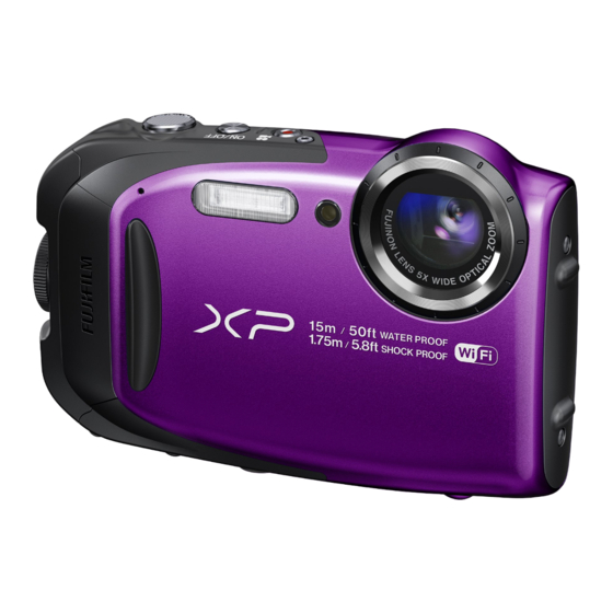 FujiFilm FINEPIX XP80 Series Gebruiksaanwijzing