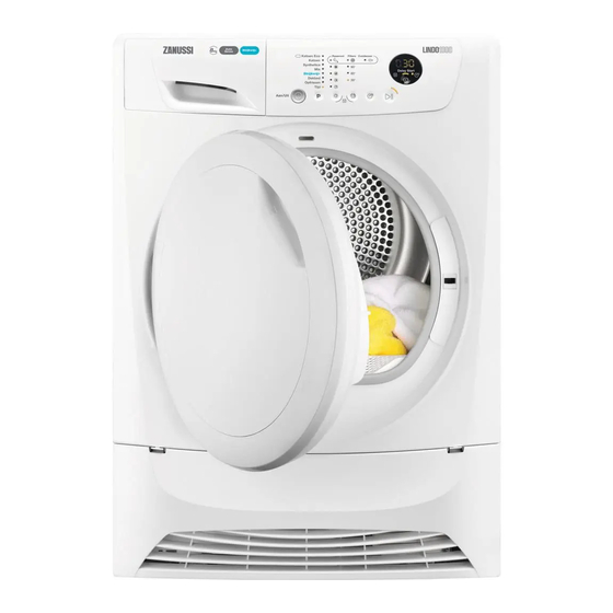 Zanussi ZDH8300NW Gebruiksaanwijzing