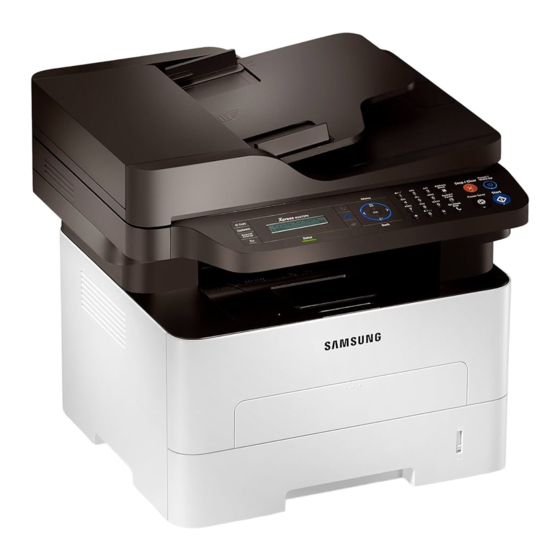 Samsung Xpress M267 Series Gebruikershandleiding