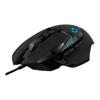 Logitech G502 Installatiehandleiding