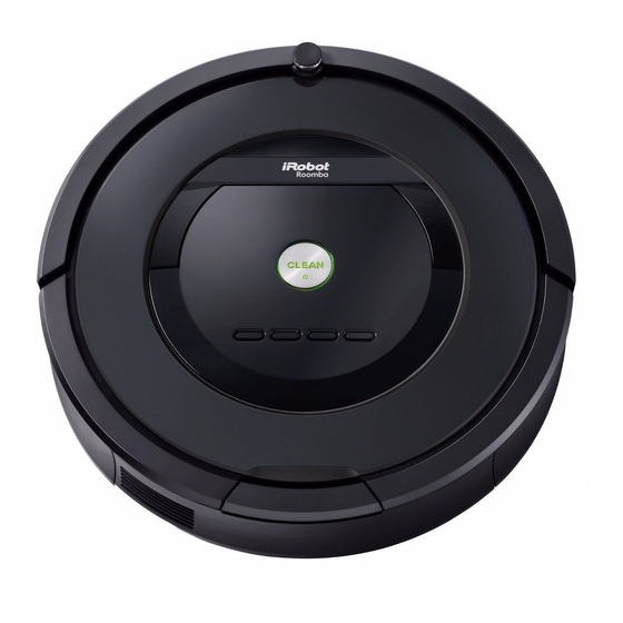 iRobot Roomba Gebruikershandleiding