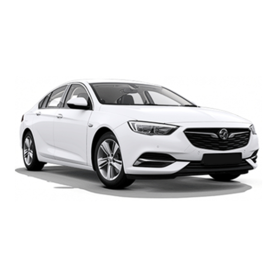 Opel INSIGNIA 2018 Gebruikershandleiding